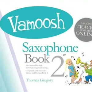 Nízká Cena Vamoosh Saxophone Book 2 - učebnice hry na klarinet pro začátečníky