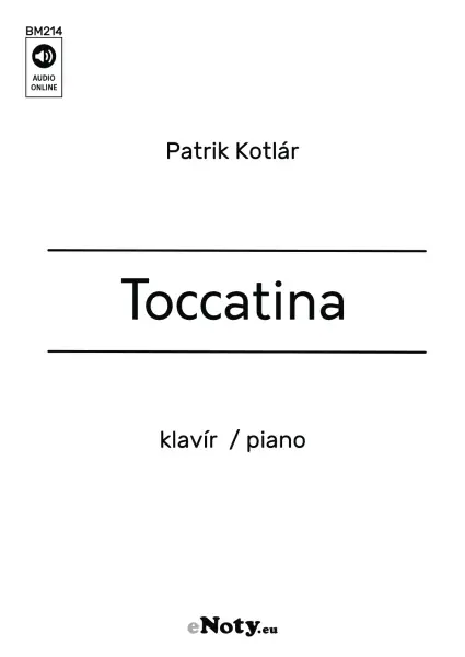 Toccatina pro klavír Sleva
