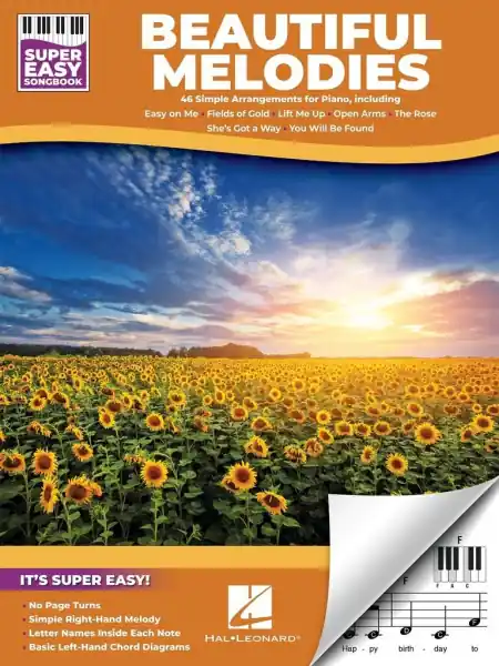 Akční Cena Beautiful Melodies - Super Easy Songbook - jednoduché skladby pro klavír