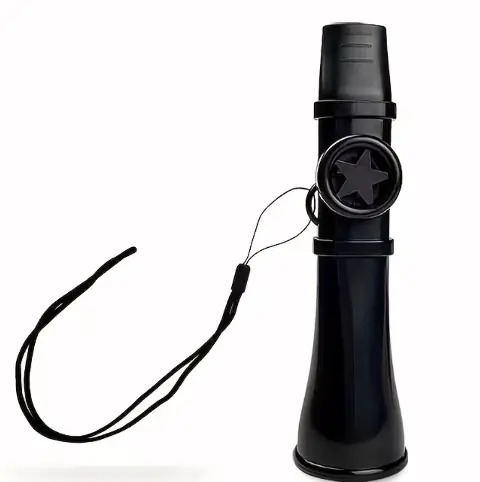 Nejprodávanější Kazoo ve tvaru flétny - černá barva