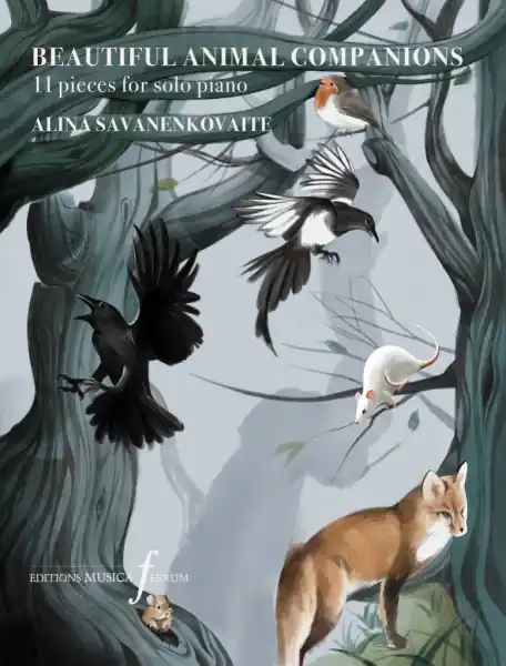 Beautiful Animal Companions - 11 skladeb pro klavír Zlevněný