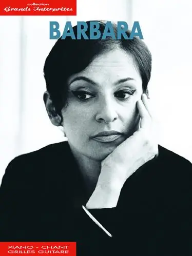 Barbara - Collection Grand Interprètes - pro zpěv, klavír s akordy pro kytaru Omezená Nabídka