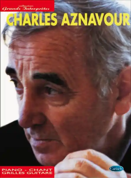 Aznavour Collection Grands Interprètes - 43 písní pro zpěv, klavír s akordy pro kytaru Speciální Cena