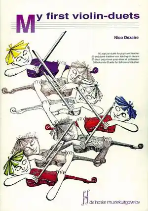 My First Violin-duets - 50 popularních duetů pro začátečníky hry na housle Nejlepší Cena