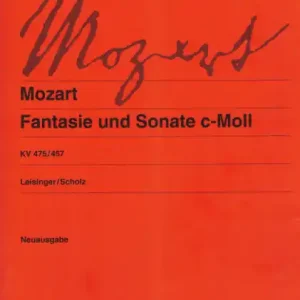 Objednat Nyní Fantasia And Sonata - C Minor KV 475, KV 457 - Fantazie a Sonáty c moll na klavír