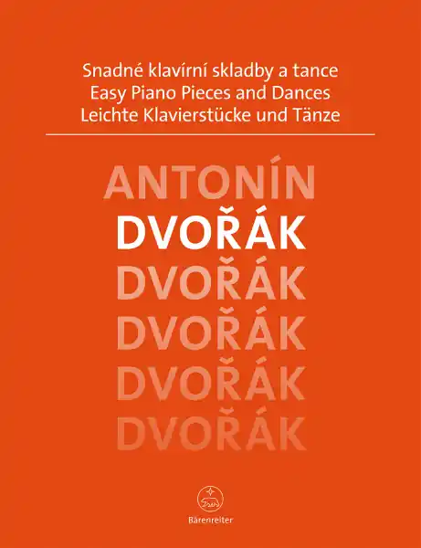 Výhodná Nabídka Snadné klavírní skladby a tance Antonín Dvořák