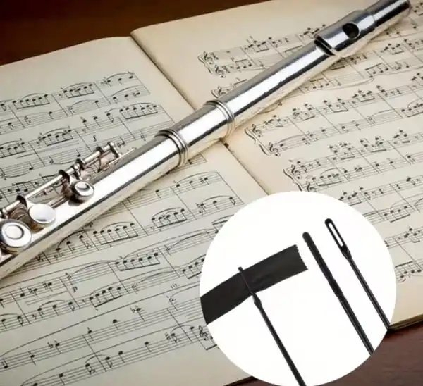 Přímo Od Výrobce Profesionální čisticí sada pro flétnistky a flétnisty v elegantní černé