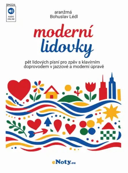 Expresní Doručení Moderní lidovky - 5 písní pro zpěv a klavír