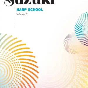 Suzuki Harp School Book Volume 2 - škola hry na harfu Koupit Online
