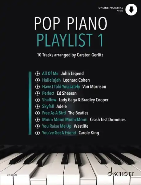 Pop Piano Playlist 1 - 10 skladeb pro hráče na klavír Objednat Nyní