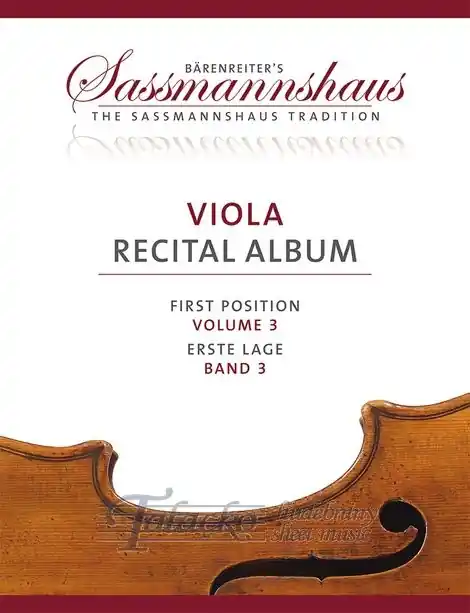 Viola Recital Album, Volume 3 Levný