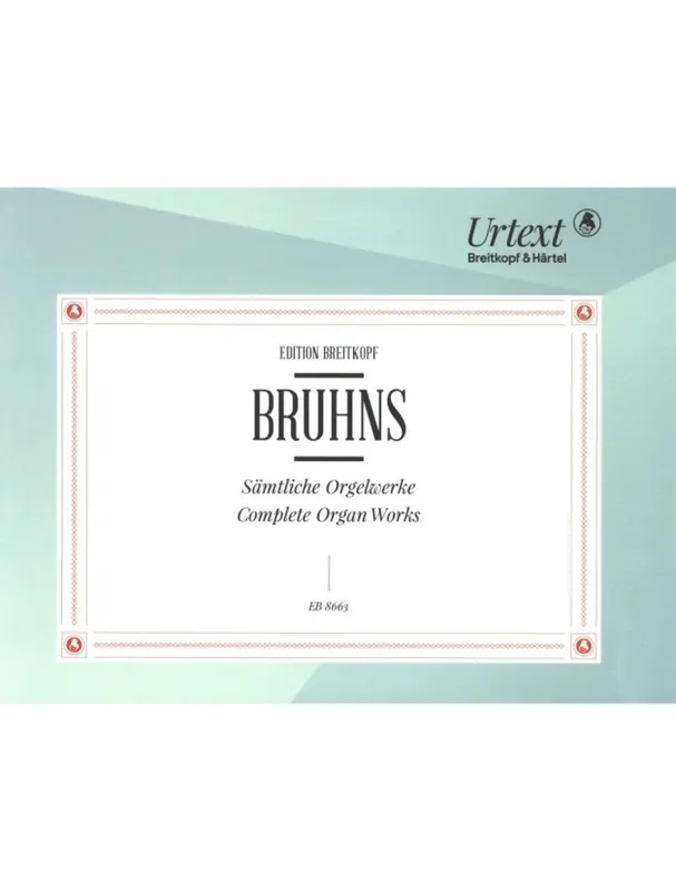Nicolaus Bruhns Complete Organ Works (noty na varhany) Akční Nabídka