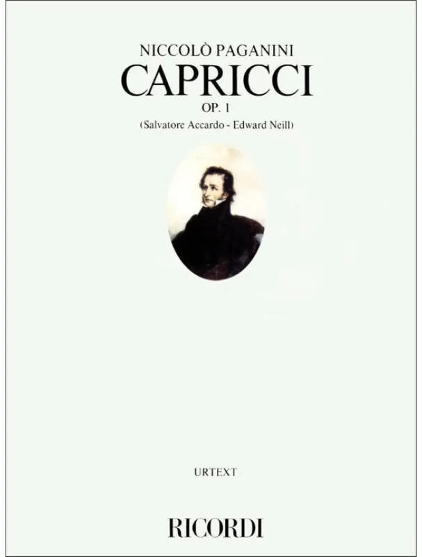 Nicolo Paganini 24 Capricci Opus 1 (noty na housle) Horká Nabídka