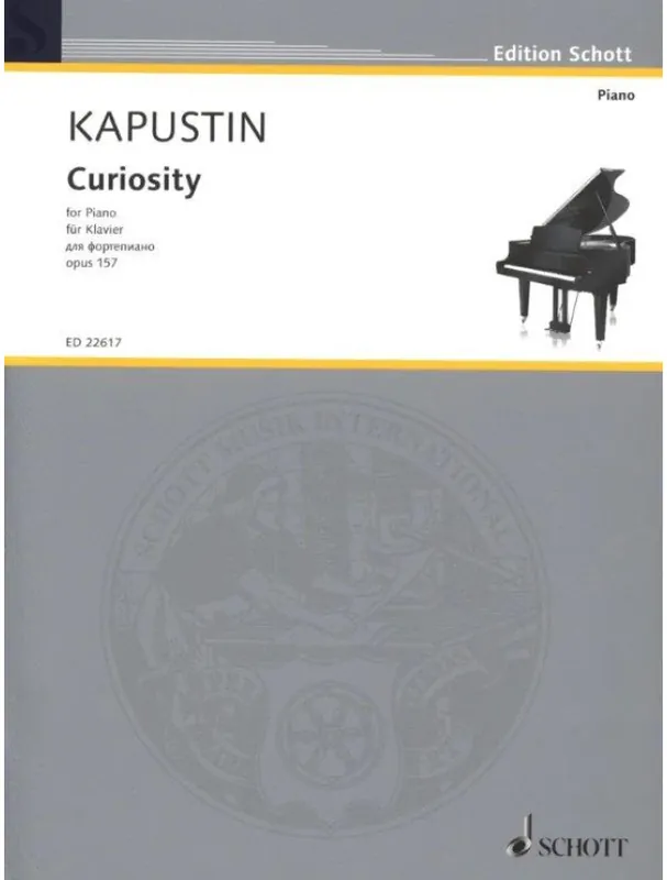 Výhodná Nabídka Nikolaj Kapustin Curiosity op. 157 (noty na klavír)