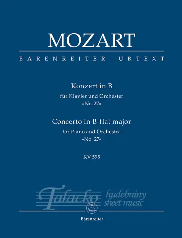 CONCERTO IN B FLAT MAJOR KV 595 Must-Have