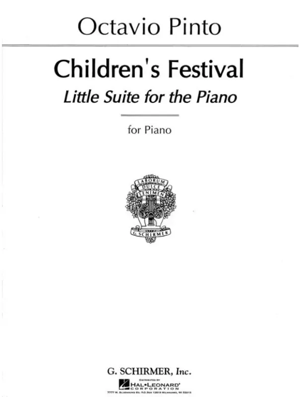 Octavio Pinto Children‘s Festival (noty na snadný klavír) Speciální Cena