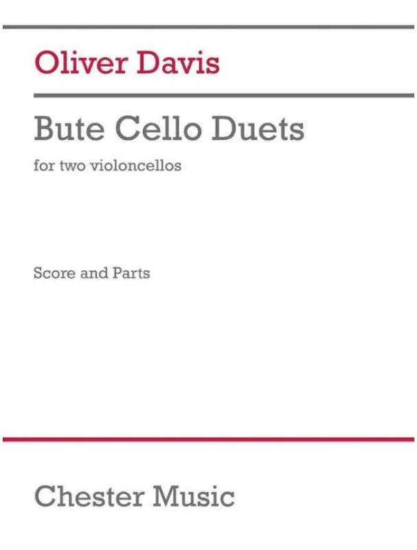 Expresní Doručení Oliver Davis Bute Cello Duets (noty na violoncello)