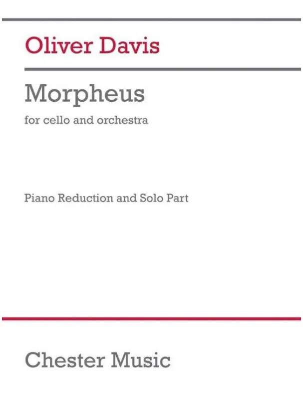 Oliver Davis Morpheus (noty na violoncello, klavír) Omezená Nabídka