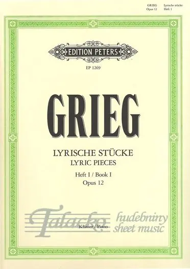 Dokud Zásoby Vydrží Lyric Pieces, Book 1, op.12