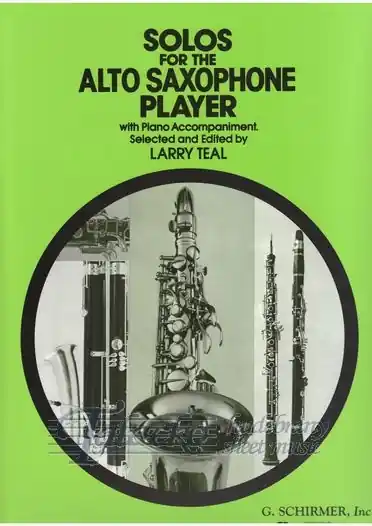 Solos for the alto saxophone player (ed. Larry Teal) Cenově Výhodný