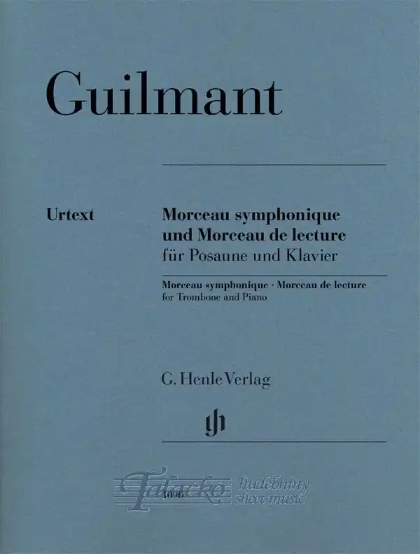 Morceau symphonique and Morceau de lecture for Trombone and Piano Rychlé Dodání