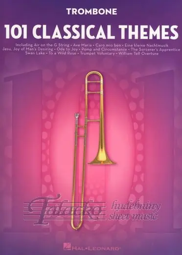 Super Cena 101 Classical Themes for trombone
