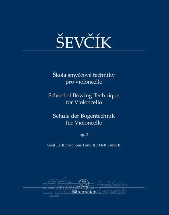Koupit Online Škola smyčcové techniky pro violoncello op.2, sešit I a II