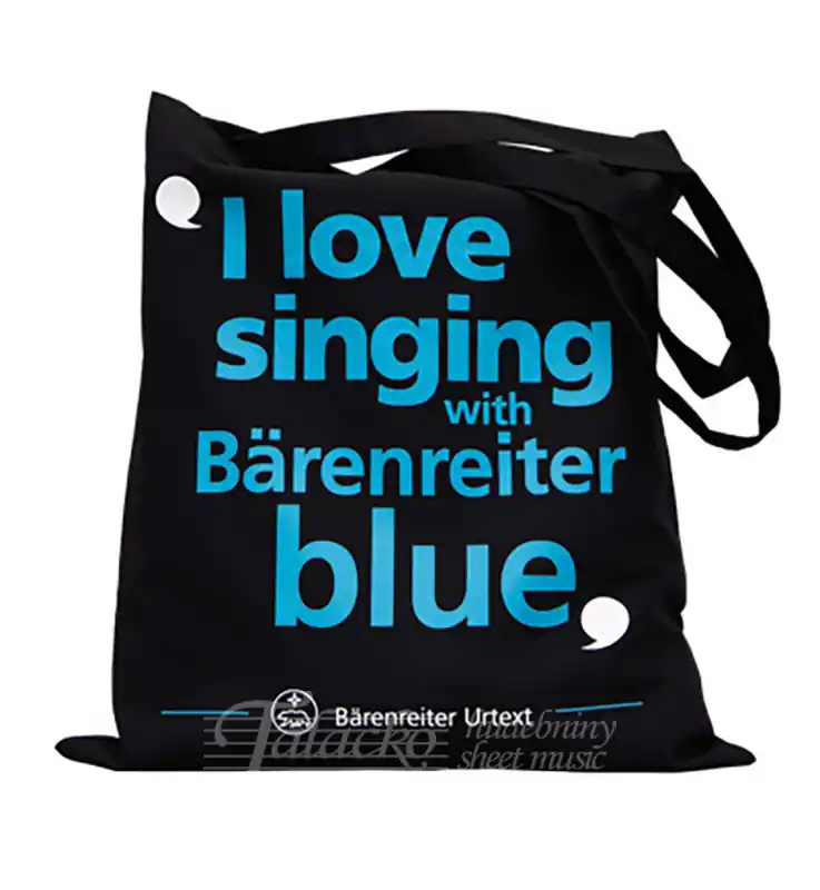 Taška Látková - "I Love Singing with Bärenreiter Blue" Horká Nabídka