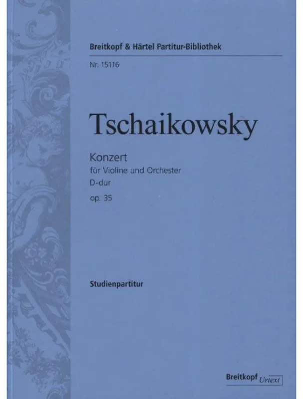 P.I. Čajkovskij Konzert für Violine und Orchester D-dur op. 35 (noty, partitura) Víkendová Akce