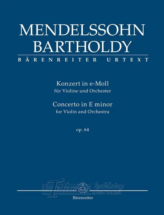 Concerto for Violin and Orchestra E minor op. 64 Koupit Online