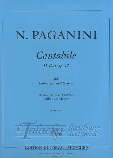Cantabile D-Dur, op. 17 Odeslání Ihned