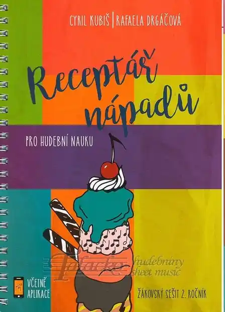 Nízká Cena Receptář nápadů pro hudební nauku - žákovský sešit 2.r.
