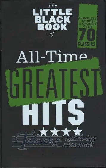 Little Black Songbook All-time Gratest Hits Sleva