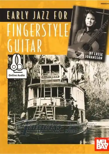 Early Jazz for Fingerstyle Guitar (Book/Online audio) Autentický