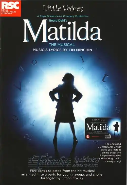 Pouze Dnes Little Voices - Matilda The Musical (Book/Audio download)