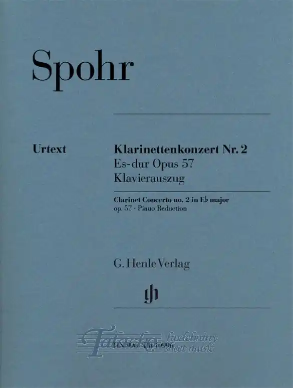 Horká Nabídka Clarinet Concerto no. 2 in E flat major op. 57