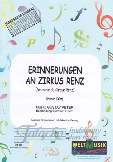 Horká Nabídka Erinnerungen An Zirkus Renz (Souvenir de Cirque Renz) Bravour-Gallop