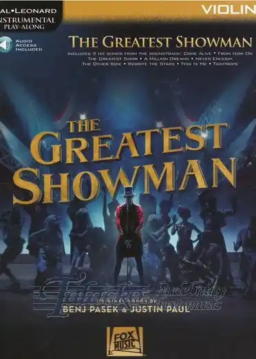 Výprodej Instrumental Play-Along Greatest Showman - Violin (Book/Online audio)