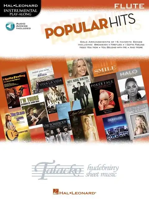 Instrumental Play-Along Popular Hits - Flute (Book/online audio) Bezpečná Platba