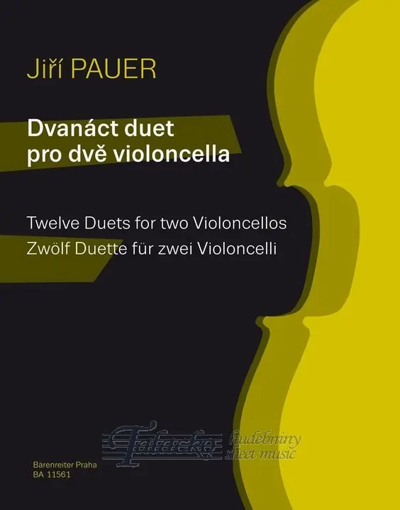 12 duet pro 2 violoncella Aktuální