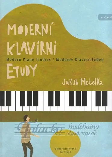 Moderní klavírní etudy ve všech tóninách a bez nudy Nejlepší Cena