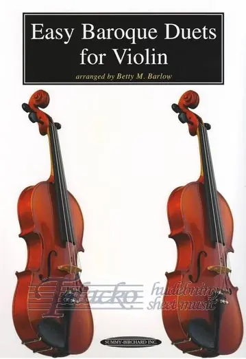 Tovární Cena Easy Baroque Duets for Violin