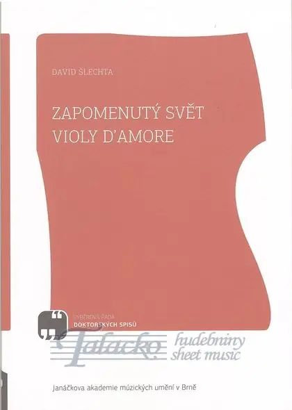 Zapomenutý svět violy d’amore Vysoce Kvalitní