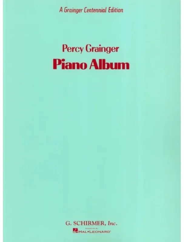 Percy Grainger Piano Album (noty na klavír) Sleva