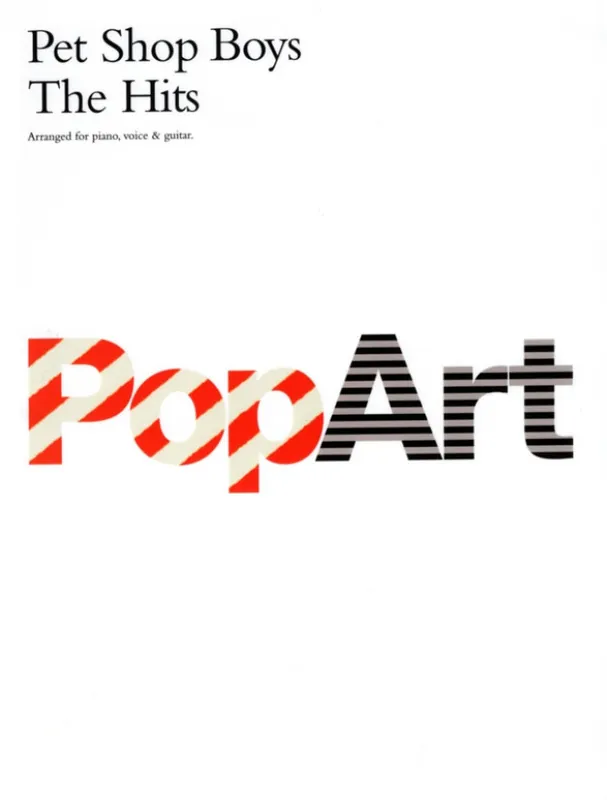 Akce Pet Shop Boys The Hits (noty na klavír, zpěv, akordy)