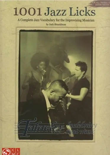 Zlevněný 1001 Jazz Licks
