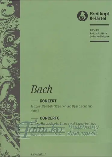 Cembalokonzert c-moll BWV 1060, Solo Cemb 2 Expresní Doručení