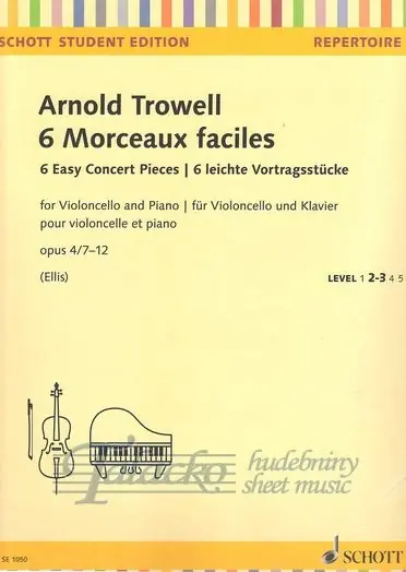 6 Morceaux faciles op.4/7-12 Top Prodej