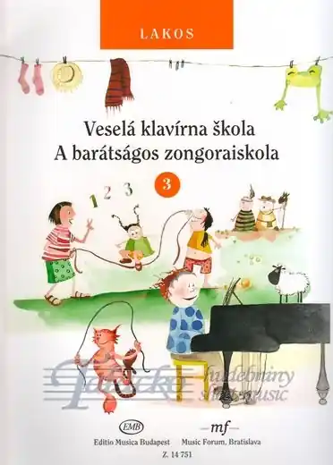 Aktuální Veselá klavírna škola 3
