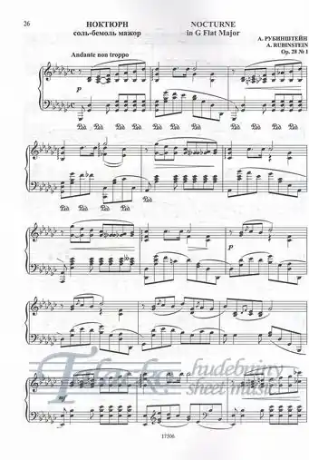 Výprodej Russian piano nocturne 2. Works by Russian composers of the 19-20th centures in 3 volumes
